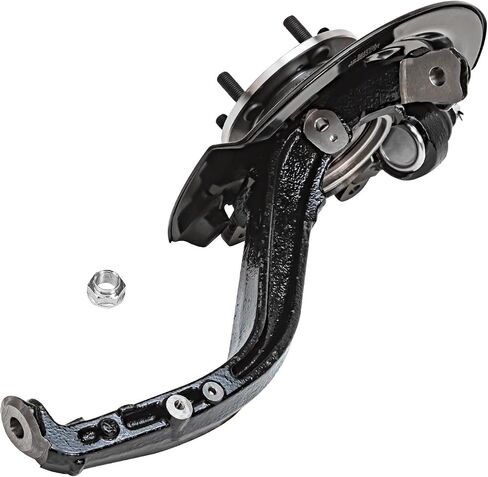 Detroit Axle - 2.4L الأمامية 2pc مفاصل التوجيه لـ 03-07 هوندا أكورد [انتقال يدوي] ، 2 مفاصل التوجيه وحمل المحامل العجلات 2003 2004 2005 2006 2007 استبدال in Kuwait