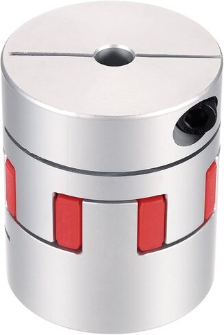 MECCANIXITY الألومنيوم رمح اقتران رمح المقرنة 13mm إلى 18mm مرنة العنكبوت اقتران L50mm x D40mm مقرنة الفك العنكبوت رمح موصل مشترك للطابعات ثلاثية الأبعاد DIY آلة طحن جهاز التوجيه باستخدام الحاسب الآلي in Saudi Arabia