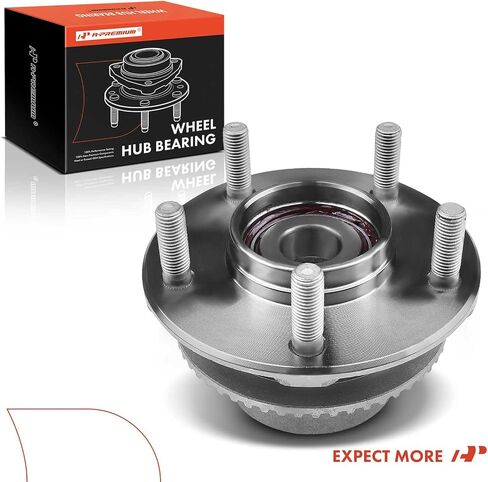 A-Premium Rear Wheel Bearing and Hub Assembly with ABS Ring & 5-Lug Compatible with Kia Sedona 2003 2004 2005, with 4-Wheel ABS in Saudi Arabia