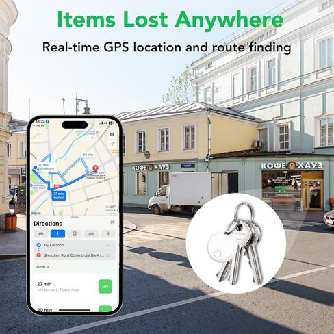 مكتشف عنصر تعقب العلامة الجوي ، متوافق مع Apple Find My App (iOS فقط) مناسب للأمتعة ، والأكياس ، والمحافظ ، وحقائب الظهر ، ومكتشف المفاتيح ، و 2 أسود in Saudi Arabia