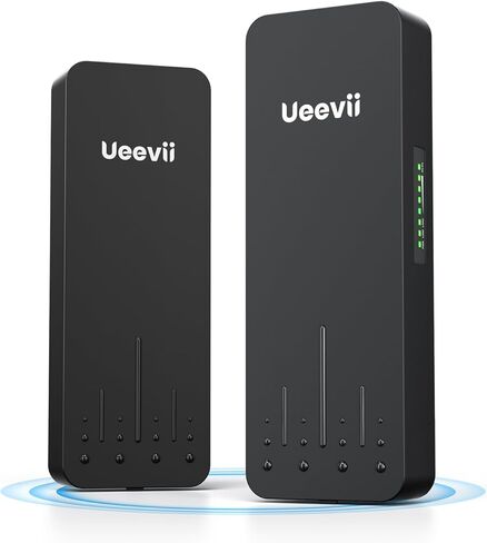 2.4G و 5G Dual Band Wireless Bridge ، IP65 Outdoor Point to Point WiFi Bridge CPE مع 2 1000 ميجابت في الثانية RJ45 ، هوائي عالي الأداء 16DBI ، 5 كيلومترات طويلة المدى ، 24 فولت Poe Power ، لمرآب متجر الحظيرة in Kuwait
