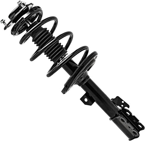 Detroit Axle - FWD Front Left Driver Side Strut w/Coil Spring Assembly Replacement for 2011 2012 2013 2014 Toyota Sienna in Saudi Arabia