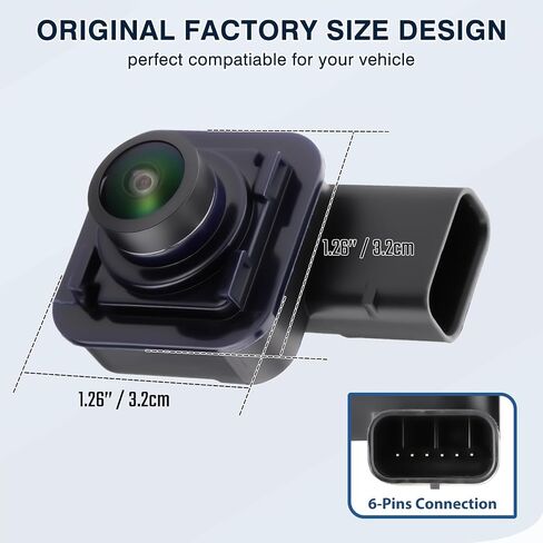 Rear View Backup Reverse Camera Fit for Ford Transit 150 250 350 350HD 2015-2017 Transit Cargo Van 2018-2019 Parking Back Up Assist Camera Replace# CK4Z19G490A CK4Z-19G490-A in Saudi Arabia