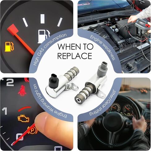 2 PCS Exhaust & INTAKE Engine Variable Valve Timing (VVT) Solenoid Compatible with Ford Edge 2011-2016 Escape 2013-2016 Expedition 2015-2016 Taurus 2013-2015 Transit Connect 2014-2016 V6 in Saudi Arabia