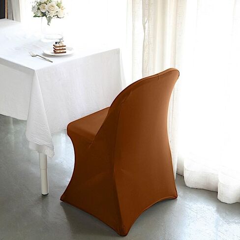 50 Hunter Green Spandex Stretchable Folding Chair Covers Party Wedding Linens Decorations Dining Ceremony Reception Supplies Fit Durable Washable Reusable Elastic Slipcovers Chairs Reception Supplies in Saudi Arabia