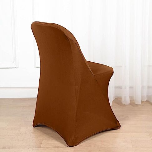 50 Hunter Green Spandex Stretchable Folding Chair Covers Party Wedding Linens Decorations Dining Ceremony Reception Supplies Fit Durable Washable Reusable Elastic Slipcovers Chairs Reception Supplies in Saudi Arabia