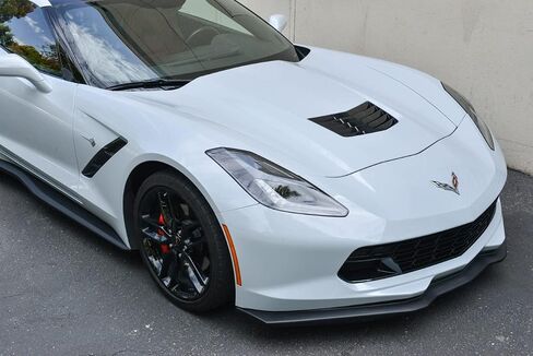 لعام 2014-2019 شيفروليه كورفيت C7 | Z06 Z07 Stage 2 Style ABS البلاستيك مطلي بالكربون الكربون فلاش الصمام الأمامي السفلي in Saudi Arabia
