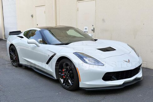 لعام 2014-2019 شيفروليه كورفيت C7 | Z06 Z07 Stage 2 Style ABS البلاستيك مطلي بالكربون الكربون فلاش الصمام الأمامي السفلي in Saudi Arabia