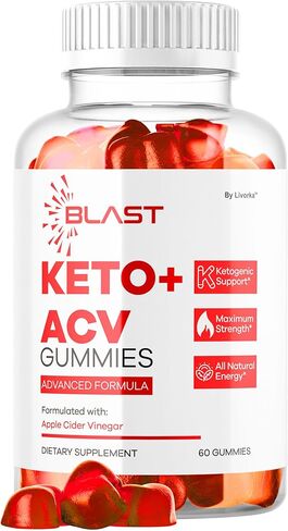 Blast Keto ACV Gummies - Blast Keto ACV Advanced Premium 1050mg Vitamin Gummys ، Blast Keto All Natural Apple Cider Formula ، Blastketo ACV Review ، 60 Gummies لمدة شهر واحد in Kuwait