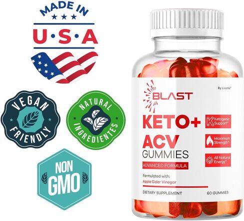 Blast Keto ACV Gummies - Blast Keto ACV Advanced Premium 1050mg Vitamin Gummys ، Blast Keto All Natural Apple Cider Formula ، Blastketo ACV Review ، 60 Gummies لمدة شهر واحد in Kuwait