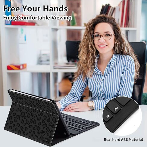 حالة لوحة المفاتيح لـ Amazon Fire Max 11 (الجيل الثالث عشر ، إصدار 2023) مع لوحة مفاتيح Bluetooth القابلة للفصل وغطاء واقي من الجلد النحيف ، عباد الشمس in Kuwait