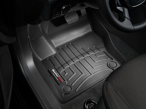 WeatherTech Custom Fit FloorLiners for Ford Focus, Focus ST - 1st Row (446461), Black in Saudi Arabia