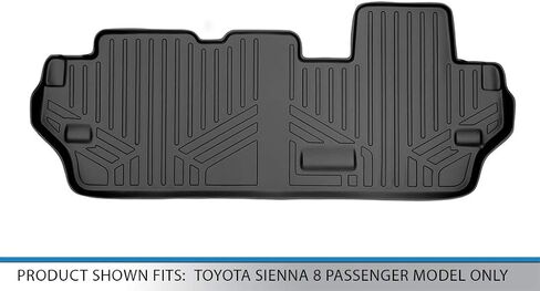 Maxliner Floor Mats 3rd Row Liner لعام 2011-2012 Toyota Sienna in Saudi Arabia