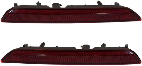 Rear Bumper Reflector Light For 2020 2021 2022 2023 Ford Explorer – Driver and Passenger Side - Rear Reflector Light Cover Replacement For LB5Z13A565B LB5Z13A565A in Saudi Arabia