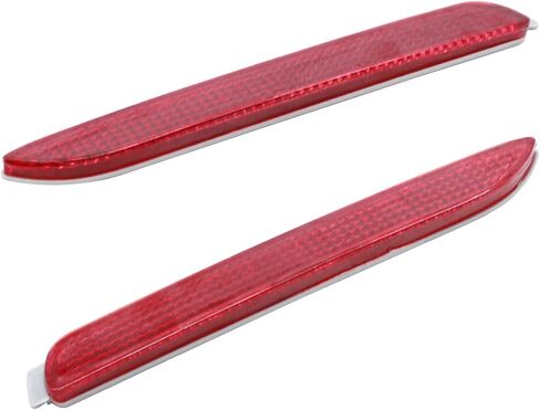 2Pcs 81920-08010 Rear Left Right Bumper Reflector Light Cover, Replacement for Toyota RAV4 Matrix 2009-2021, Replacement for Lexus RC300 NX300 1999-2021, Replaces 81910-08010 in Saudi Arabia