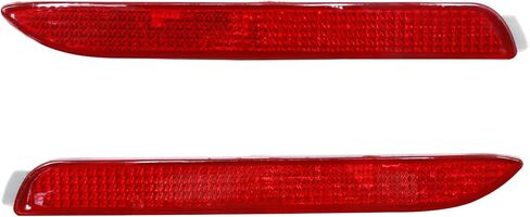 2Pcs 81920-08010 Rear Left Right Bumper Reflector Light Cover, Replacement for Toyota RAV4 Matrix 2009-2021, Replacement for Lexus RC300 NX300 1999-2021, Replaces 81910-08010 in Saudi Arabia