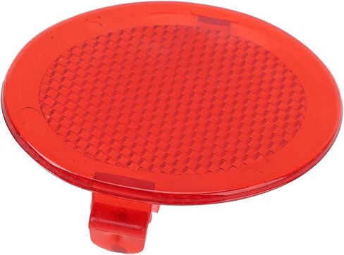 Tbest Round Red Door Reflector Lens,Interior Front Door Trim Reflector Lens 22612756 Inside Door Red Reflector for 1999 to 2005 in Saudi Arabia