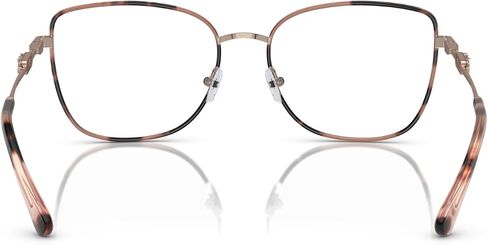 Michael Kors MK3065J Empire Square 3 Prescription Eyewear Frames ، Rose Gold/Pink Tortoise/Demo Lens ، 54 mm in Saudi Arabia