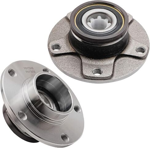 Detroit Axle - Rear 2pc Wheel Bearing Hubs for 13-16 Dodge Dart, 2 Wheel Bearing and Hubs Assembly 2013 2014 2015 2016 Replacement in Saudi Arabia