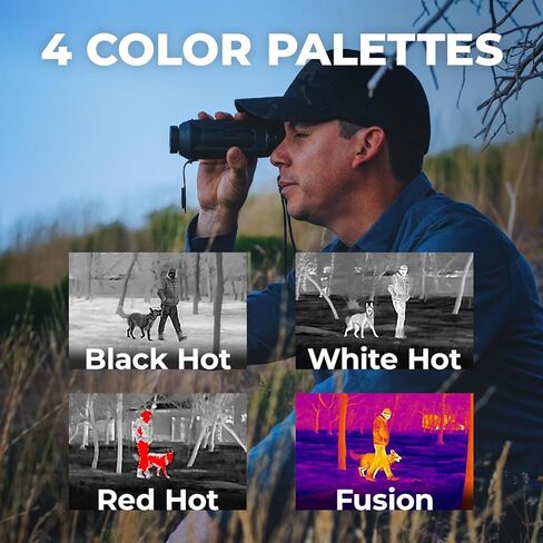 AGM Global Vision TaipanV2 25-384 Thermal Imaging Monocular 20mK, 12 Micron Heat Vision monocular, 384x288 (50 Hz) ir monocular for Hunting. Waterproof IP67 Thermal monocular 16GB Memory, Wi-Fi in Kuwait