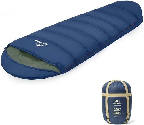 Naturehike Cold Weather Sleeping Bag for Adults, 23-39 ℉ Hollow Cotton Backpacking Sleeping Bag Winter, 0 Degree Mummy Sleeping Bag Warm for Camping, Hiking in Kuwait