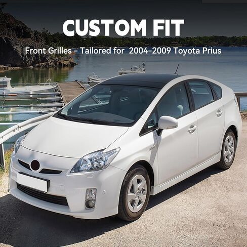 Front Bumper Lower Grille Black Compatible with 2004-2009 Toyota Prius, Repalceent for TO1036112 5311147010 in Kuwait