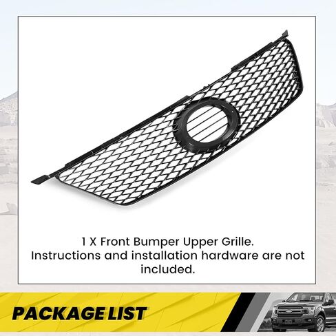 شواية Kuafu الأمامية متوافقة مع 2006 2007 2008 لكزس IS250 IS350 5311153140 IS-F Style Pumper العلوي Grille Black in Saudi Arabia