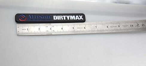 1PCS Dirtymax Allison Sransmission Emblems Padge Padge Presentive for Silverado Sierra (Blue Red Black) in Kuwait