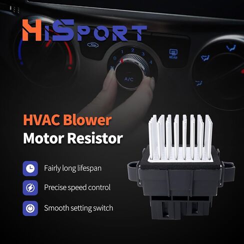 HiSport AC Heater Blower Motor Resistor 973-420 4P1594 Compatible with Chrysler 300, Pacifica, Town & Country, Dodge Charger, Durango, Grand Caravan, Magnum, Jeep Grand Cherokee in Saudi Arabia