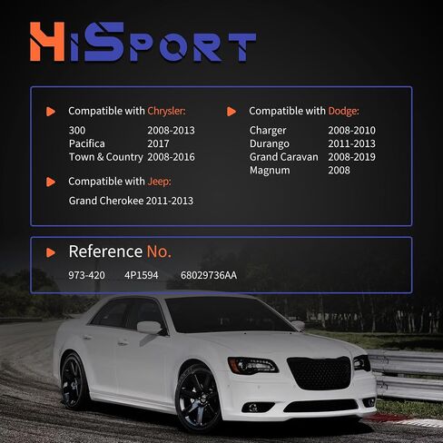 HiSport AC Heater Blower Motor Resistor 973-420 4P1594 Compatible with Chrysler 300, Pacifica, Town & Country, Dodge Charger, Durango, Grand Caravan, Magnum, Jeep Grand Cherokee in Saudi Arabia