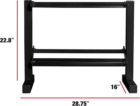 CAP Barbell 150 lb Dumbbell Set with 2-Tier Rack | Multiple Options in Kuwait