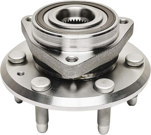 Detroit Axle - Front or Rear Wheel Bearing Hubs Kit for Chevy Traverse Buick Enclave GMC Acadia Saturn Outlook, 2 Wheel Bearing & Hubs 12 Wheel Lug Nuts 1 Socket Key Replacement in Saudi Arabia