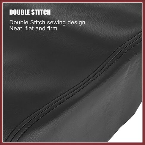 CAR Center Censole Lid Armrest Cover Cover Cover Protector Protection Protection Microfiber Leather for Dodge Charger 2008-2010 Armrest Lid غير المشمولة بقطع الأجزاء السوداء in Saudi Arabia
