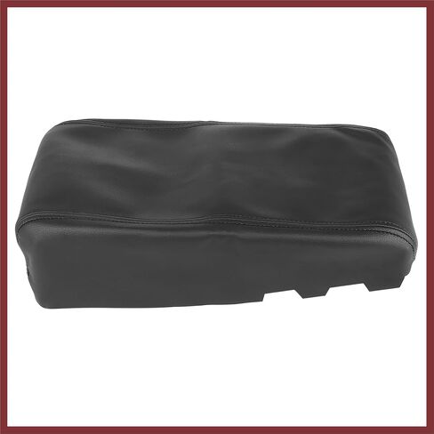 CAR Center Censole Lid Armrest Cover Cover Cover Protector Protection Protection Microfiber Leather for Dodge Charger 2008-2010 Armrest Lid غير المشمولة بقطع الأجزاء السوداء in Saudi Arabia