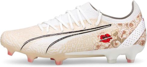 Puma Womens Liberty X Ultra Firm GroundArtificial Ground Soccer Cleats Cleated, Firm Ground, Turf - White - Size 6 M in Saudi Arabia