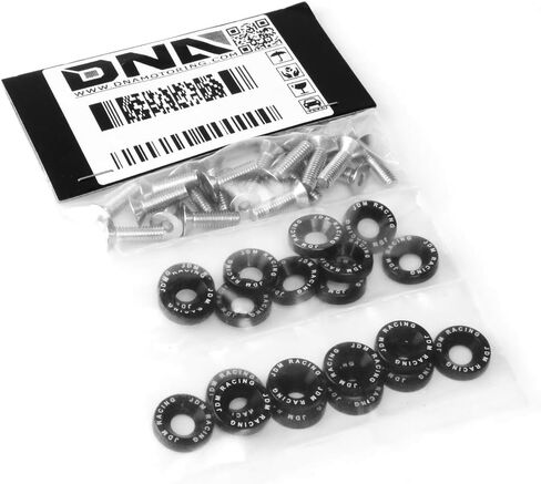 سلالة السيارات 20 pcs 20mm عريض أنوديوم غسالات الحاجز البراغي البراغي البراغي أعلى مجموعة M6 x 1.0 (أرجواني) in Saudi Arabia