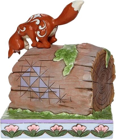 تقاليد Enesco Disney بواسطة Jim Shore the Fox والصيد على تمثال السجل ، 5.75 بوصة ، متعدد الألوان in Saudi Arabia