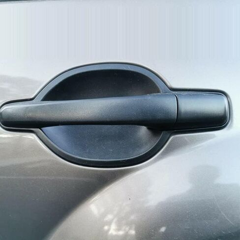 KUAFU Exterior Door Handle Compatible with 2004-2011 Mitsubishi Endeavor Outside Front Right Passenger Side Replacement for MR987492 MI1311117 Textured Black in Saudi Arabia