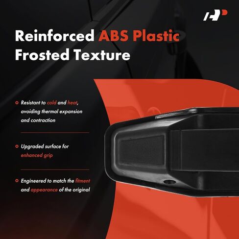 A-Premium Right Passenger Side Exterior Sliding Door Handle Compatible with Ford Aerostar 1992-1997, Black in Saudi Arabia