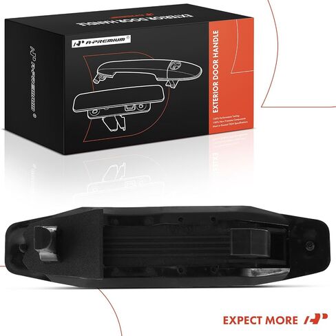 A-Premium Right Passenger Side Exterior Sliding Door Handle Compatible with Ford Aerostar 1992-1997, Black in Saudi Arabia