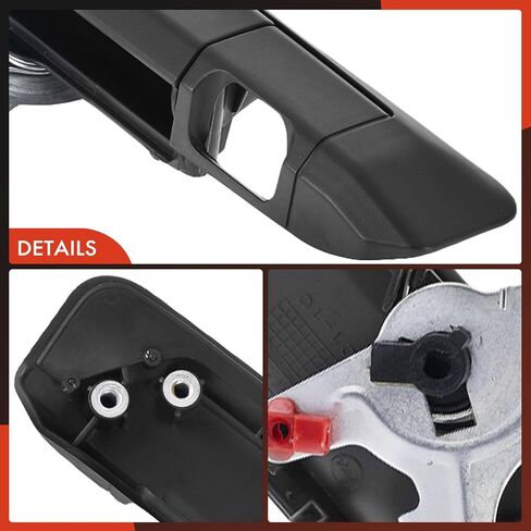 A-Premium Tailgate Handle Liftgate Latch Handle with Camera Hole Compatible with Toyota Tacoma 2009-2015, Textured Black, Replace# 69090-04020 in Saudi Arabia