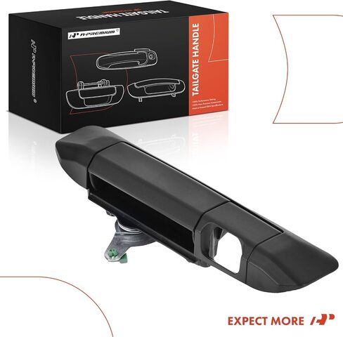 A-Premium Tailgate Handle Liftgate Latch Handle with Camera Hole Compatible with Toyota Tacoma 2009-2015, Textured Black, Replace# 69090-04020 in Saudi Arabia