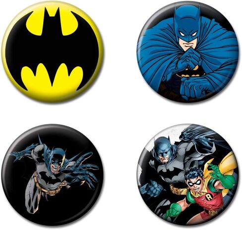 Ata-Boy DC Comics Originals Batman 4 Button Set in Saudi Arabia