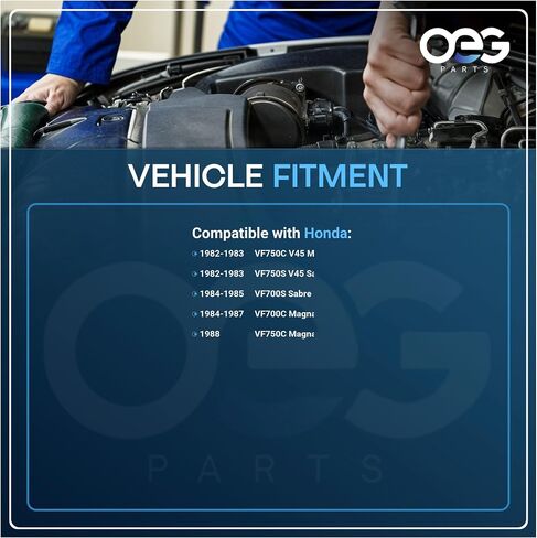 OEG Parts بداية جديدة متوافقة مع Honda VF700C VF750S V45 MAGNA & SABER دراجة نارية 12V CCW SELECT MODES 1982-1986 31200MB0008 31200MB0405 31200-MN0-008 31200-MN0-018 SMU0074 41054048 in Saudi Arabia