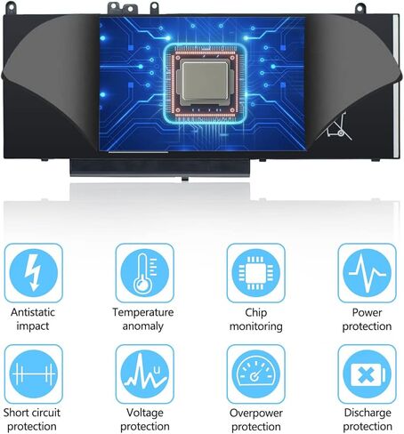 JC03 JC04 بطارية الكمبيوتر المحمول ل HP بافيليون 919700-850 919701-850 919681-421 15-BS000 15-BW000 17-AK000 17-BS000 15-BS015DX 15-BS113DX-متوافق مع 10.95 فولت - 14.8 فولت [2600 مللي أمبير/38.48 وات في الساعة] in Kuwait