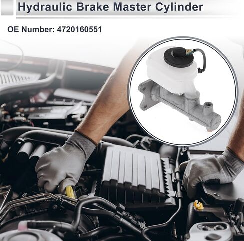 Engine Compartment Brake Master Cylinder for Toyota Land Cruiser 1995-1997 Durable Hydraulic Master Cylinder No.4720160551 with Reservoir 1 Pcs in Saudi Arabia