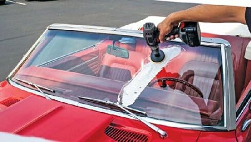 مجموعة Eastwood Pro Glass Plishing Kit Scratch Haze Remover Diamond Fast Powder & Felding Buff Buff مع محول مغزل محرك الأقراص in Kuwait