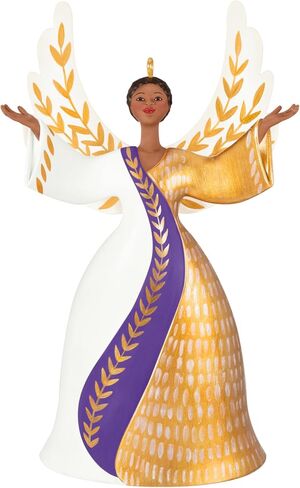 Hallmark Themsake Christmas Ornament 2025 ، Angel of Extulation ، Angel Collectors Gifts in Kuwait