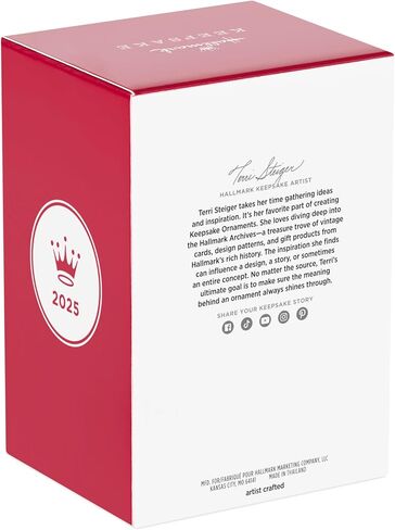 Hallmark Themsake Christmas Ornament 2025 ، Angel of Extulation ، Angel Collectors Gifts in Kuwait
