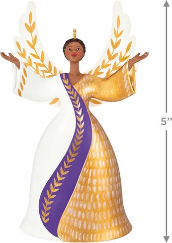 Hallmark Themsake Christmas Ornament 2025 ، Angel of Extulation ، Angel Collectors Gifts in Kuwait